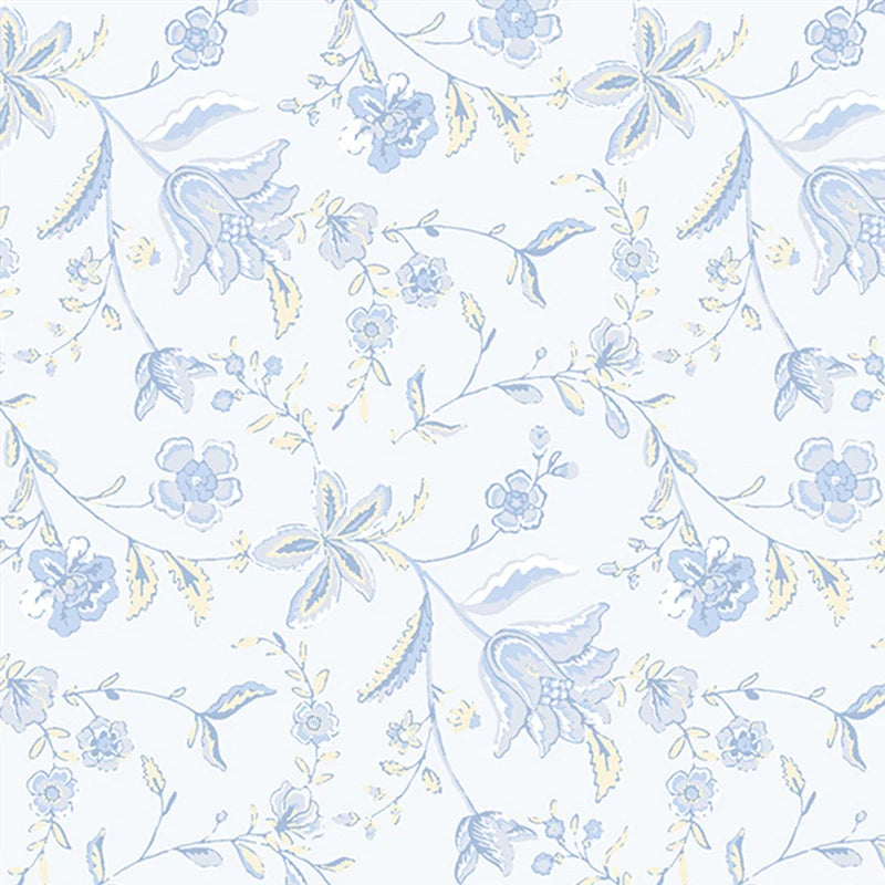 1:6 Dollhouse Miniature Decorative Flower Geometric Wallpaper Doll House Flower Wall Decal Shooting Scene Props Decor 42*30cm