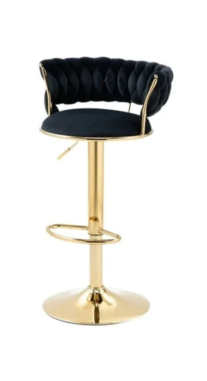 Modern Gold Legs Bar Stools Adjustable Height Italian Minimalist Bar Stools Ergonomic Designer Mama Sandalyesi Kitchen Furniture