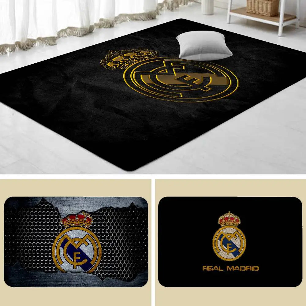 Football R-RMCF Floor Mats Home Laundry Rug Carpet For Living Room Decor Lounge Area Anti-slip Foot Mat Entrance Doormat