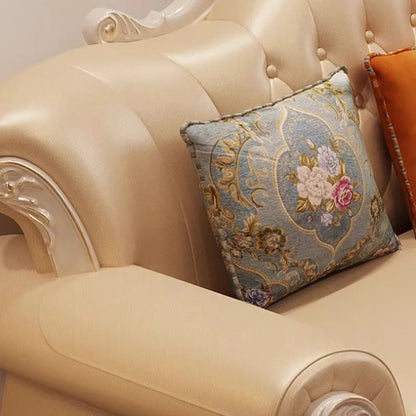 Leather Europe Living Room Sofa Relax Large Sleeper Comfortable Sofa Apartment Romantic Muebles Para Habitacion Home Furniture