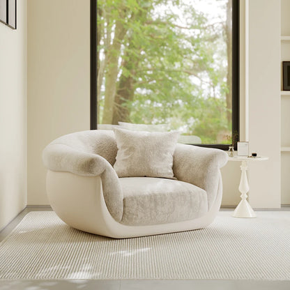 Single Lazy Sofa Living Room Minimalist Comfortable Modern Pink Sofa Small Fabric Divano Soggiorno Di Lusso House Accessories