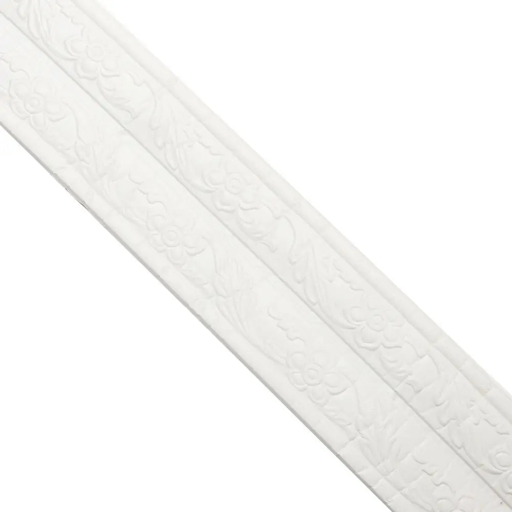 DIY Ceiling Decorative Strip Waterproof Baseboard Wallpaper Wall Stickers Wall Border Skirting Home Decoration