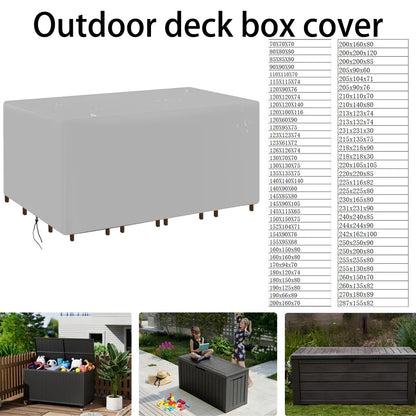 Outdoor Furniture Cover, Dust-proof, Waterproof and UV-proof Cover, Courtyard Garden Sunshade Protection Cover  Multi-size