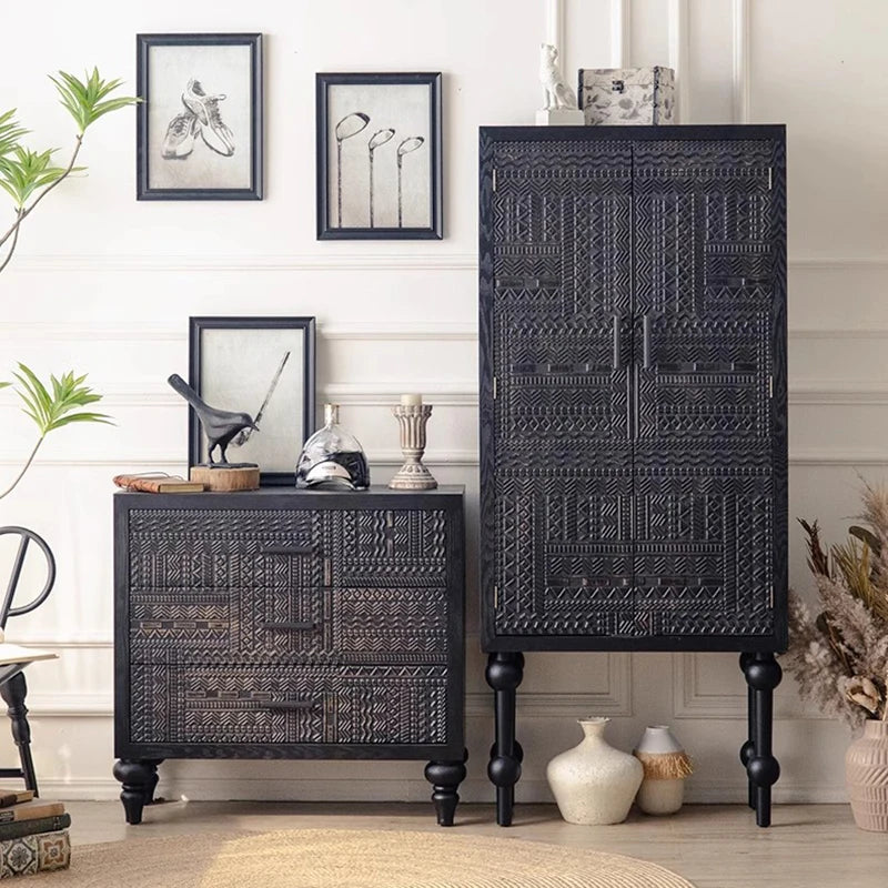 European Quality Living Room Cabinets Beauty Trendy Simple Luxury Storage Cabinet Space Saving Woonkamer Kasten Home Furniture