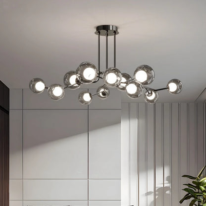 Post-modern Creative Design simple Glass bubble living room chandelier indoor lighting  led  living room indoor Home decoration
