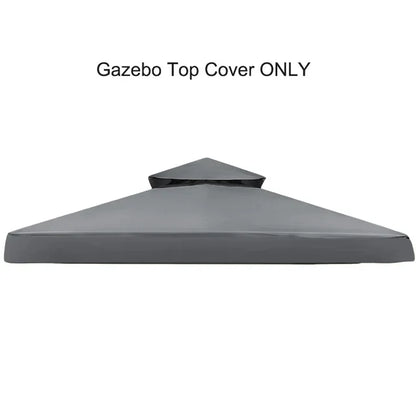 Grill Gazebo Replacement Canopy Roof, Outdoor BBQ Gazebo Top, Double Tiered Shelter Cover Roof ,for Yard Patio Garden Sunshade