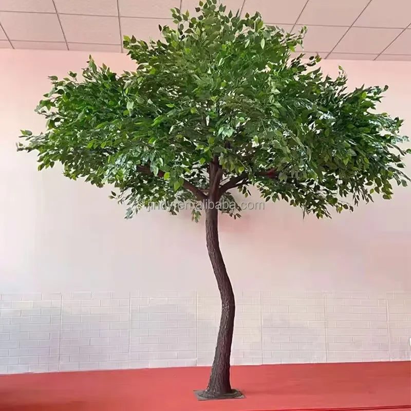Custom Outdoor Indoor Decoration Green Plant Realistic Olive 6.5ft 8ft 10ft Artificial Olive Tree for Hotel Event Garden