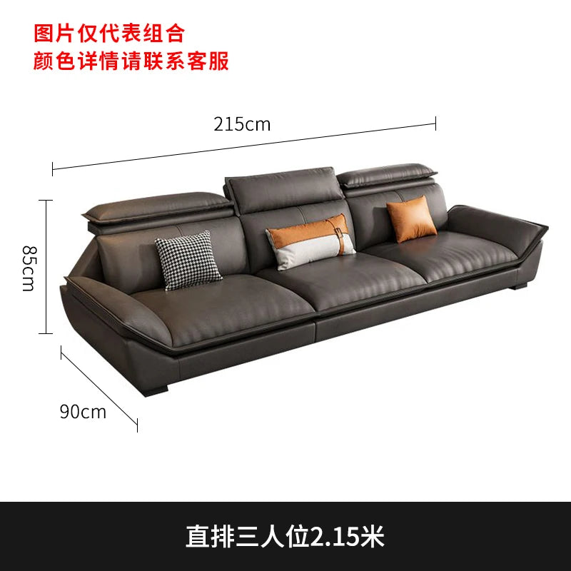Luxury Living Room Sofa Elegant Modern Designer Large Sofas Relaxing Armrest Ensembles De Meubles De Jardin Home Furniture