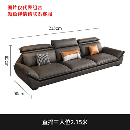 Luxury Living Room Sofa Elegant Modern Designer Large Sofas Relaxing Armrest Ensembles De Meubles De Jardin Home Furniture