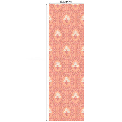 2m/3m Self Adhesive Wallpaper Rural Flowers Retro Plants Background Wall Paper Bedroom Entrance Renovation Wall Sticker