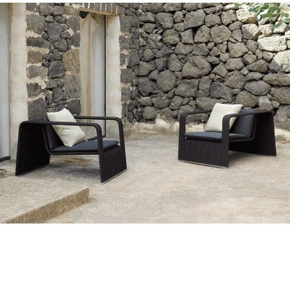 Outdoor Orange Leisure Lying Furniture Courtyard Terrace Relaxing Items