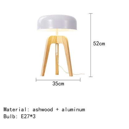Pileo Porada Floor Lamp Classical wood lamp E27 Bulb Home Art Deco Atmosphere Lighting Hotel Bedroom Shop farmhouse light