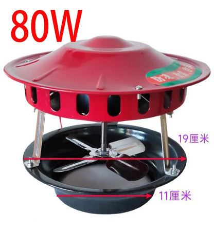 1PCS Induced Draft Fan Pure Copper Motor Civilian Chimney Smoking Machine Rural Fire Pit Boiler Exhaust Fan Smoke Prevention