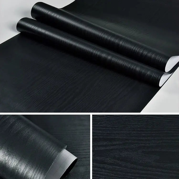 Wood Pattern DIY Self Adhesvie Waterproof Wallpaper Vinyl Wall Stickers Film for Furniture Renovation Stickers Home Stick Decors