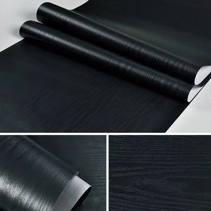 Wood Pattern DIY Self Adhesvie Waterproof Wallpaper Vinyl Wall Stickers Film for Furniture Renovation Stickers Home Stick Decors