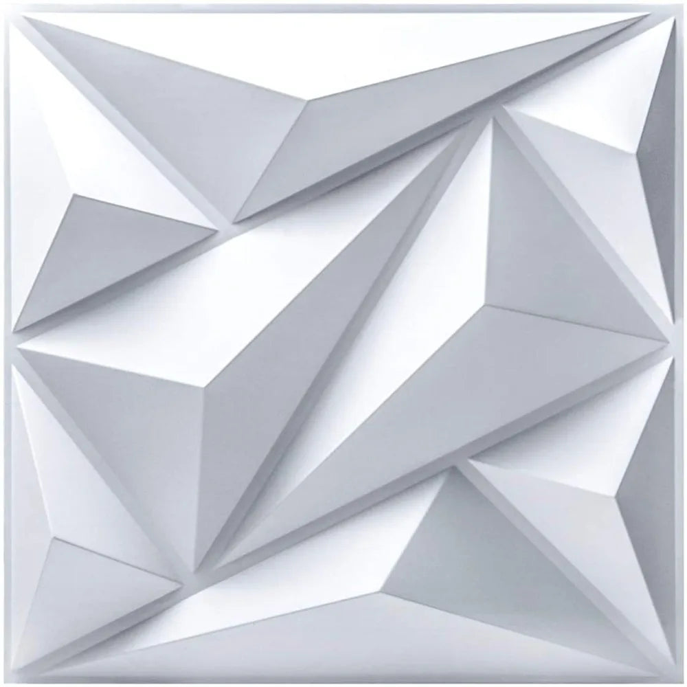 White 3D Wall Panel Foam Brick Waterproof Non-self-adhesive Wall Sticker Classics PVC Background Wallpaper Bathroom Ceiling