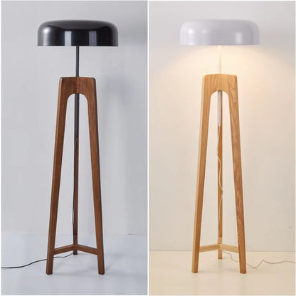 Pileo Porada Floor Lamp Classical wood lamp E27 Bulb Home Art Deco Atmosphere Lighting Hotel Bedroom Shop farmhouse light