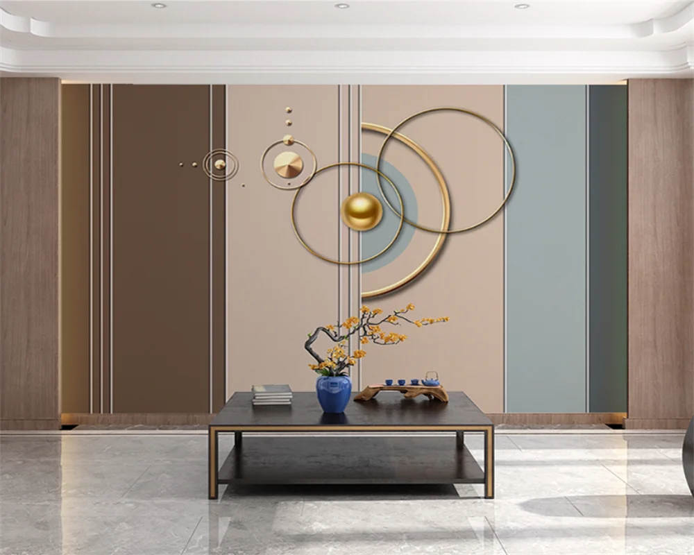 Beibehang Customized Papel De Parede Modern New Wood Fence Abstract Marble Bedroom Living Room Tooling Background Wallpaper