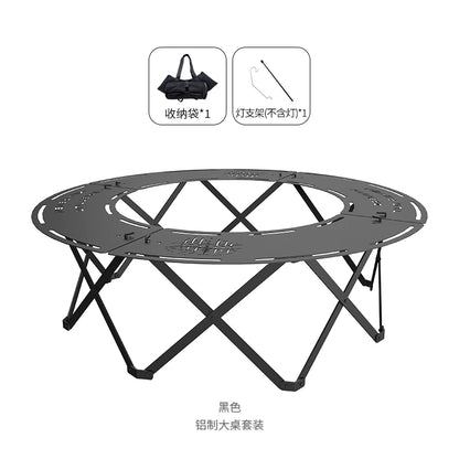 Ground Minimalist Outdoor Table Bistro Nordic Lawn Dining Outdoor Table Camping Backyard Zestawy Mebli Ogrodowych Furniture