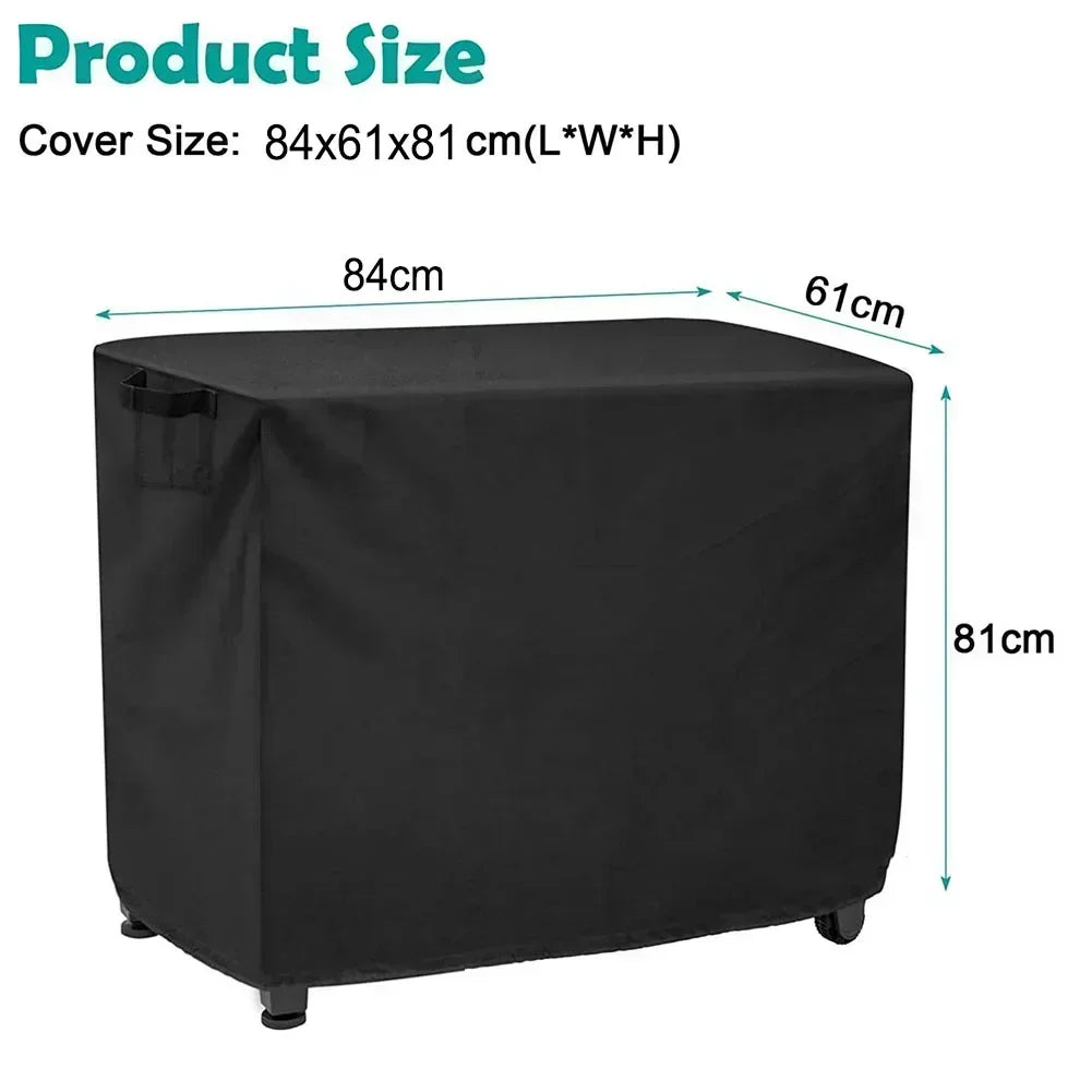 Waterproof Outdoor Prep Movable Dining Cart Pizza Oven Patio Grill Table Cover For Patio Outdoor Kitchen BBQ Gas Grill Cover