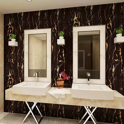 Oil-Proof and Waterproof Marble Wallpaper, Self-Adhesive Home Renovation Decorative Sticker
