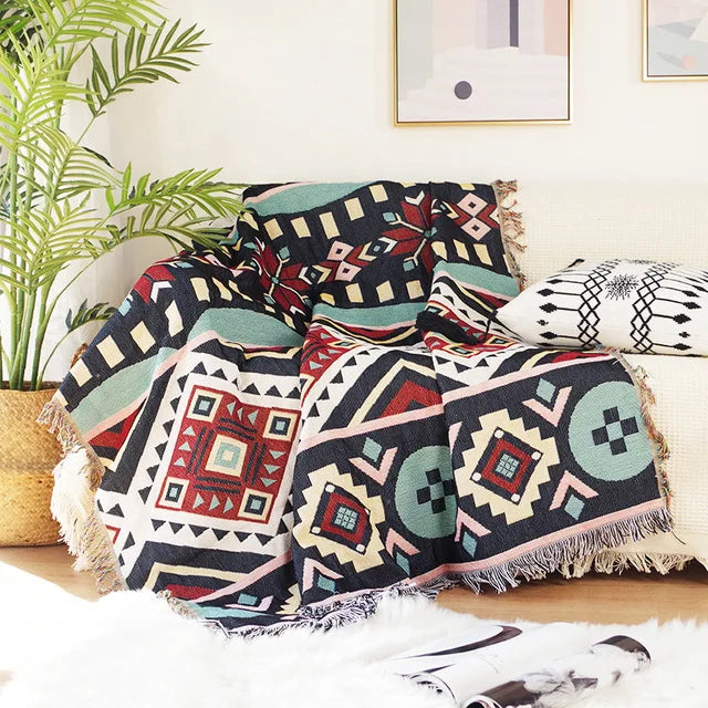 Bohemian Plaid cotton Blanket for Sofa bed Decoration Blankets Camping Picnic Blanket Sofa cover throw Blanket bedspread Decor