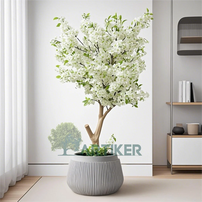 Custom Outlet Large Artificial Cherry Blossom TreeFake Plant Decoration Beautiful Indoor Outdoor