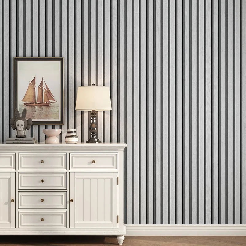 Modern Grille Partition Wall Sticker Self Adhesive Wallboard Waterproof PVC Wallpaper for Home Office Decoration Easy To Install
