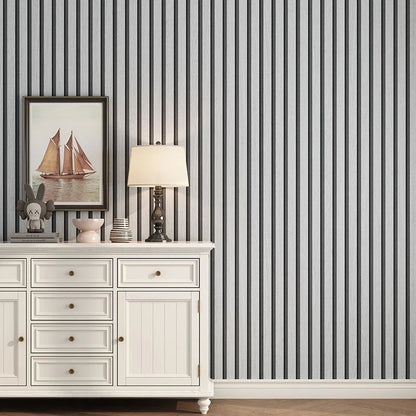 Modern Grille Partition Wall Sticker Self Adhesive Wallboard Waterproof PVC Wallpaper for Home Office Decoration Easy To Install