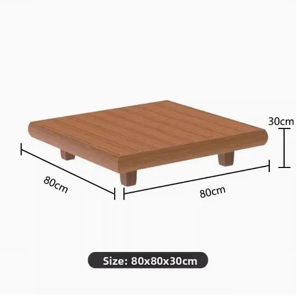 Patio Sofa Set, Made of Imported Teak Wood, Outdoor-grade Waterproof Fabric, Crack-resistant, Suitable for Outdoor Use.