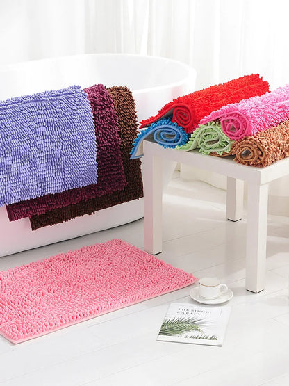 Carpet Rug Bedroom Plush Mat Room Decor Bath Rugs for Rooms Foot Carpets Living Decoration Home Floor Bathroom Kitchen Door Mats