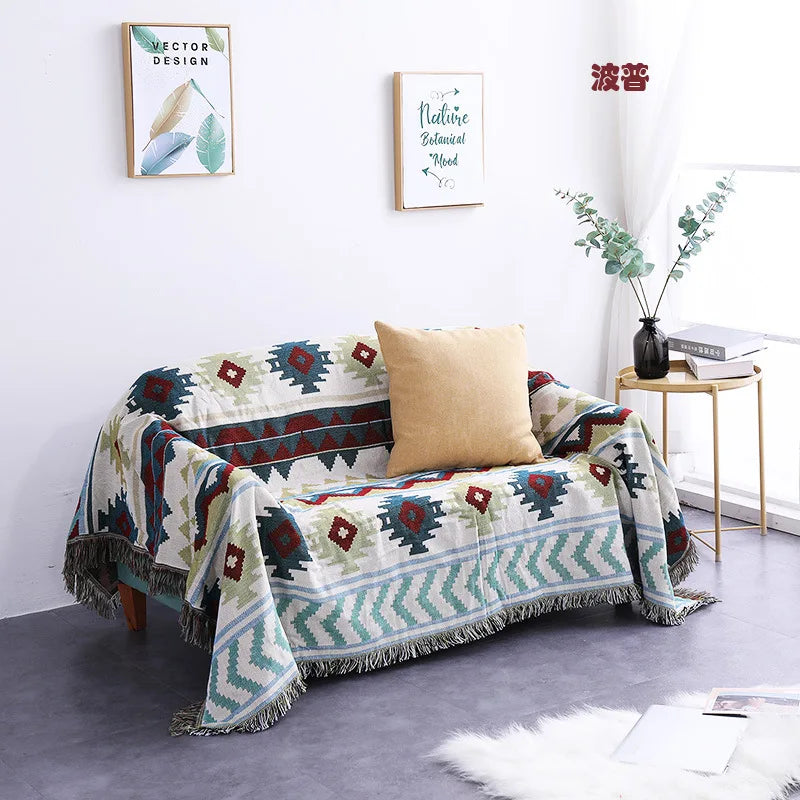 Bohemian Plaid cotton Blanket for Sofa bed Decoration Blankets Camping Picnic Blanket Sofa cover throw Blanket bedspread Decor