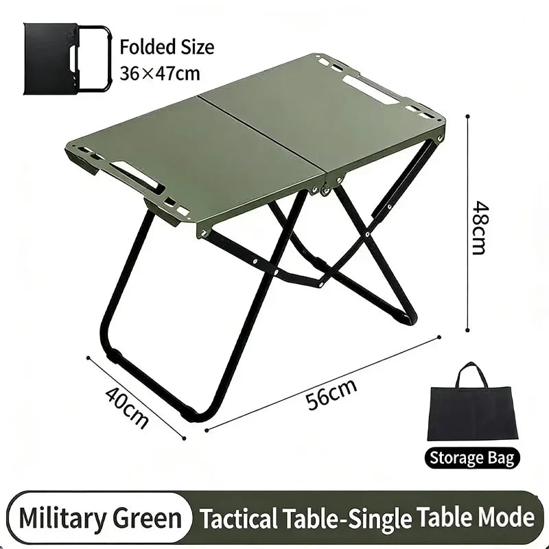 Folding table outdoor dining table camping portable outdoor small table multifunctional lightweight table