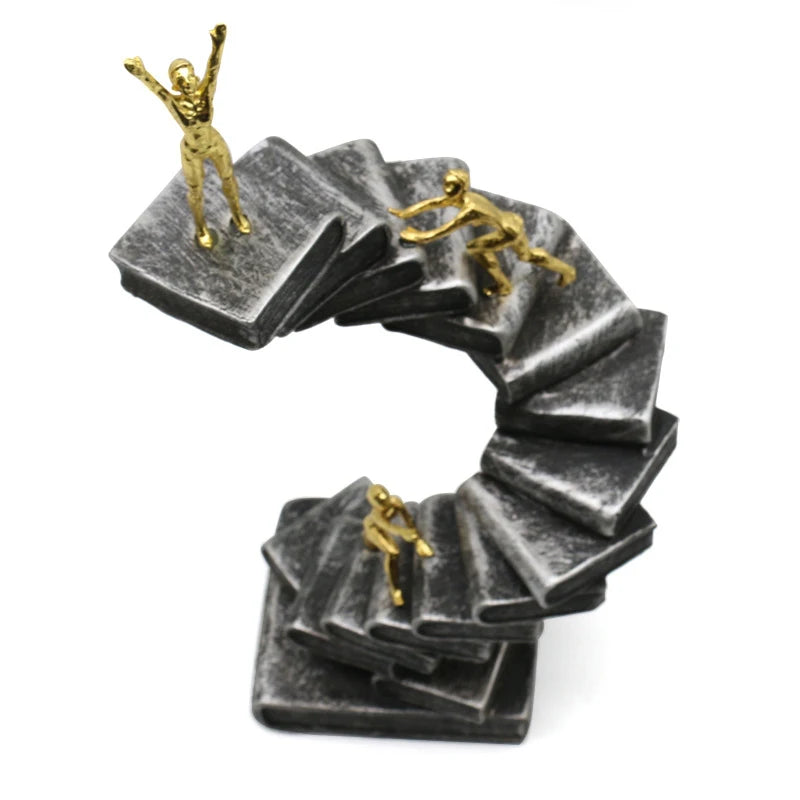 Modern Figurines Miniature Elegant Creative Interior Figurines Luxury Bedroom Living Room Art Sculptures Nordic Room Decoration