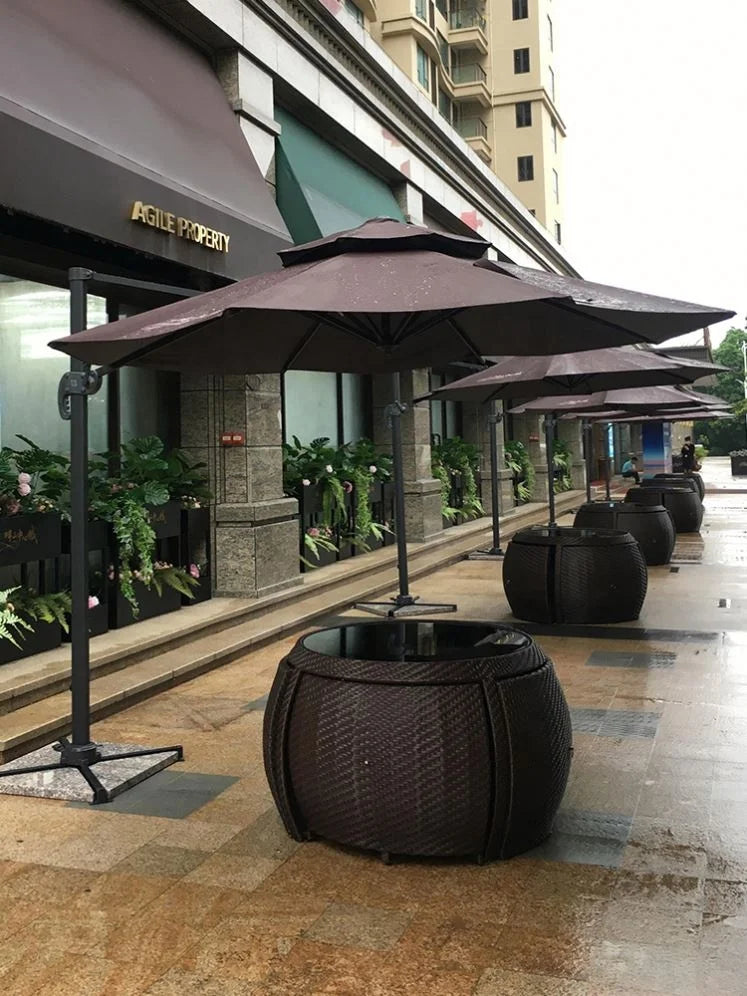 Modern Outdoor Wicker Dining Chair Set For Restaurant And Garden Patio Rustic Rattan Furniture For Outdoor Table Sofa