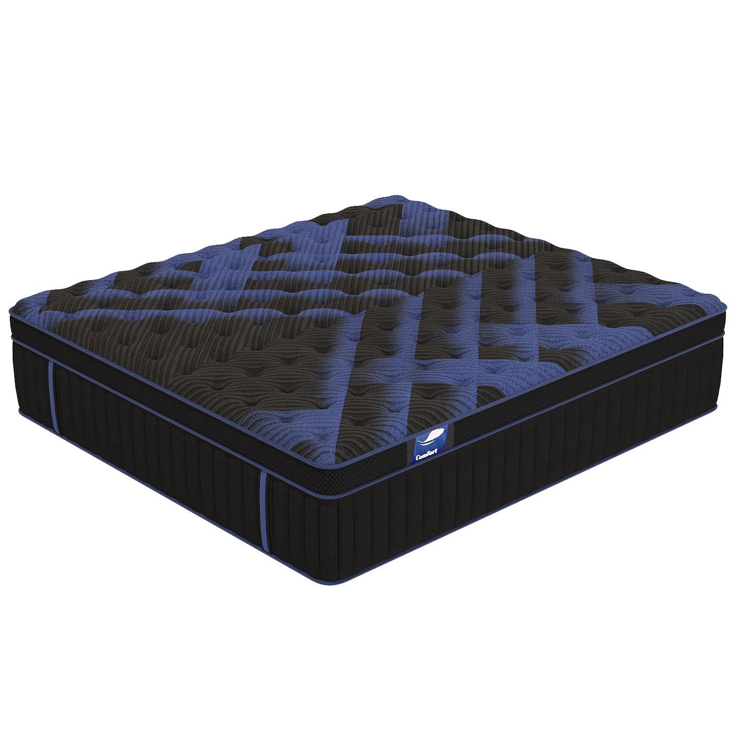 Hybrid Memory Foam Mattress 12/14 Inch Twin Full Queen King Euro Top Medium Firm Bed Mattress in a Box