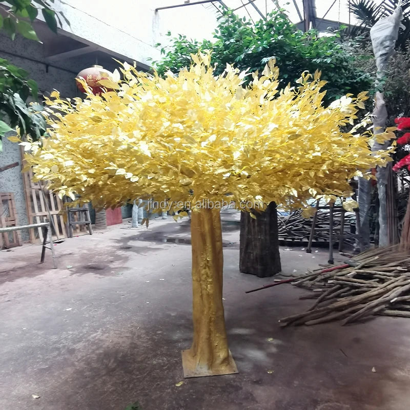 Custom Outdoor Indoor Decoration Green Plant Realistic Olive 6.5ft 8ft 10ft Artificial Olive Tree for Hotel Event Garden