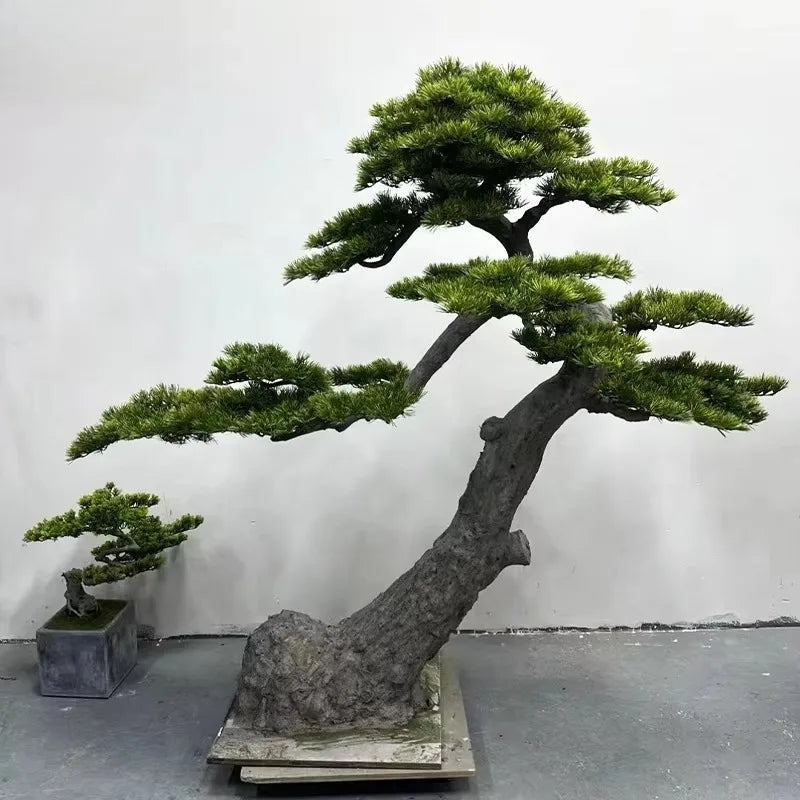 1.8m Highly Simulation Artificial Pine Trees Garden Landscaping Bonsai Pine Tree Indoor Outdoor Decoration Artificial Plants