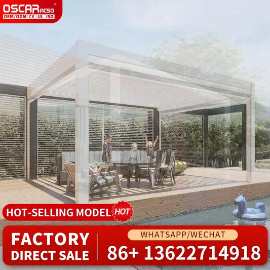 Outdoor Patio Furniture Sets Metal Pergola for Backyard Garden Balcony pergola