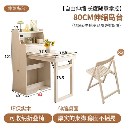 Modern Extendable Dining Tables Rustic Multifunctional Design Italian Dining Tables Luxury Nordic Mesas Extensibles Furnitures