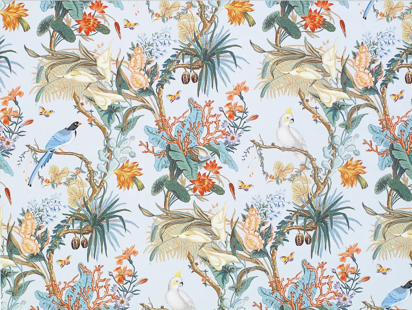 Custom Wallpaper European Style Retro Plants Flowers Forests Hummingbird Mural Bedroom Living Room Background Wall Wallpaper