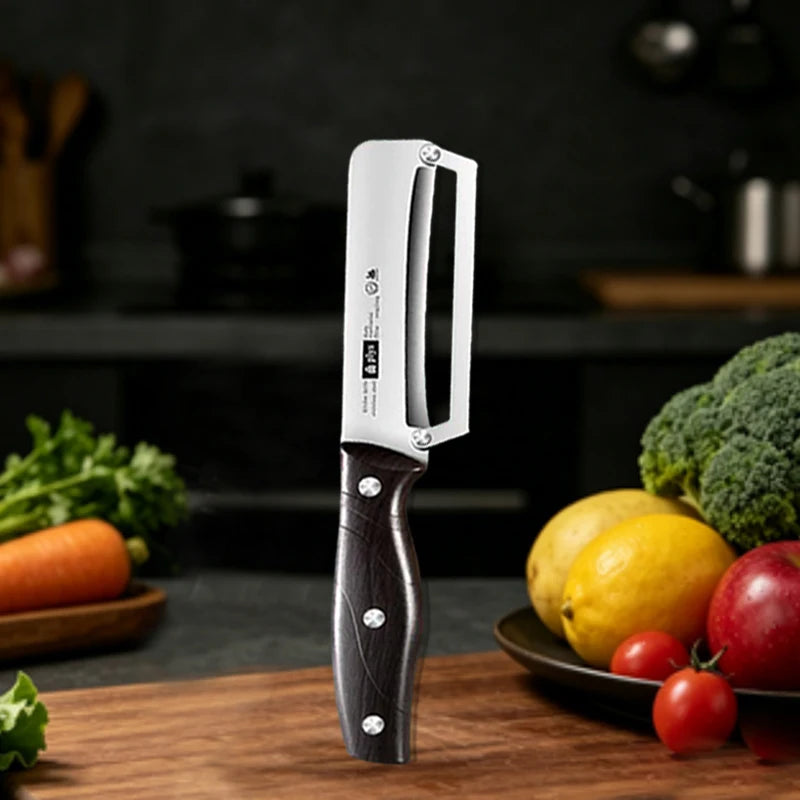 Stainless Steel KItchen Peeler 3-in-1 Multi-Functional Peeler Green Onion Slicer Bottle Opener Peeler for Fruits and Vegetables