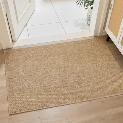 Front Door Mat Outside Entrance Welcome Mat Outdoor Indoor Entryway Rug Dirt Trap Non-Slip Washable Low Profile Doormat