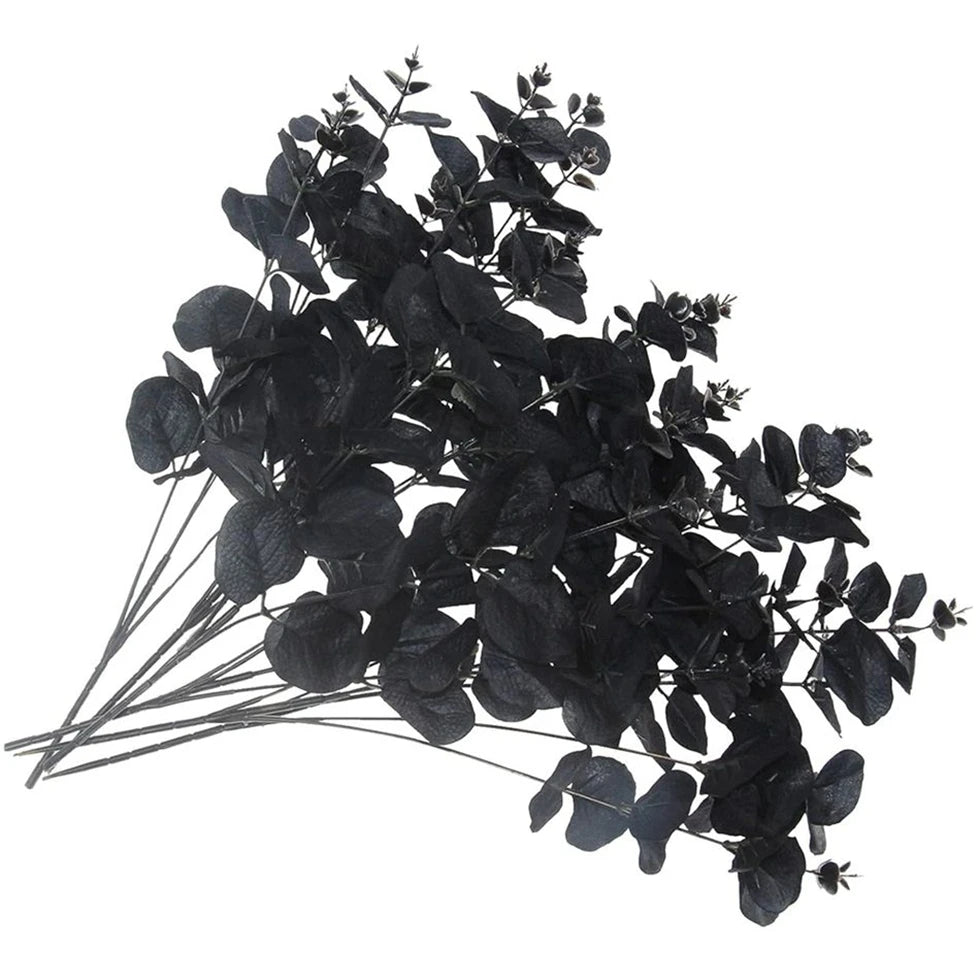 2pcs/4pcs Money Leaves Artificial Plants Wedding Bridal Bouquets Home Vase Garden Dining Table Indoor Outdoor Diy Gift Box Decor