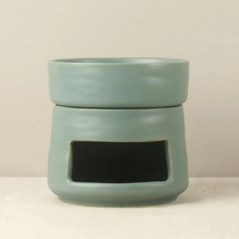Modern Simplicity Style  Ceramic Aromatherapy Burner Essential Oil Furnace Indoor Smell Fragrance Censer Home Decor