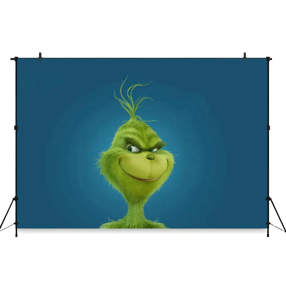 Cartoon G-Grinch Photography Backdrops Photo Wallpaper Background Paper Props For Photo Studio Shoot Product