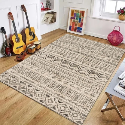 Outdoor Rugs Reversible Outdoor Plastic Straw Rugs Boho PatioIndoor Carpets RV Mat for Family Camp Picnic  Bedroom  Area Rug