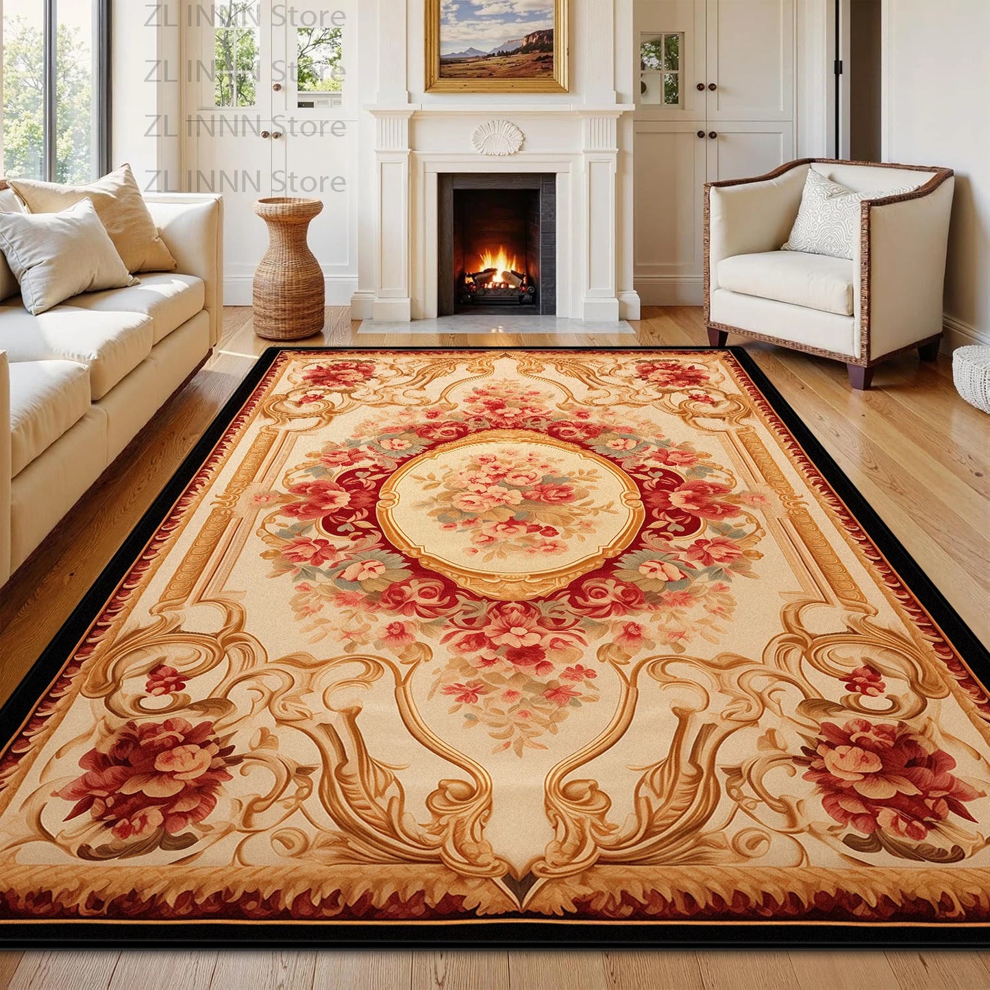 European Living Room Carpet Rugs for Bedroom Outdoor Rug Living Room Decor Tatami Rug Entrance Door Mat Area Rug Large Luxury