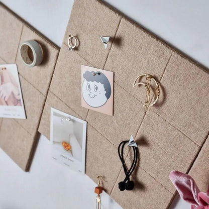 Soundproof panel Photo Background Board Background Wall Painting Works Felt Display Board Pictures Message Felt Pin Board Walls