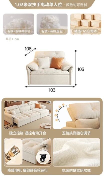 Armrest Luxury Living Room Sofa Design Cushions Soft Living Room Sofas Multifunctional Hidden Sofas Camas Home Furniture